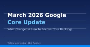 March 2026 Google Core Update Featured Image